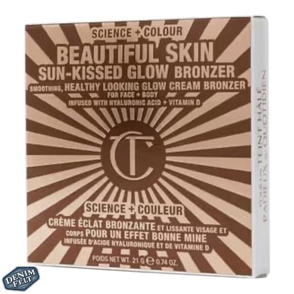 Charlotte Tilbury Airbrush Flawless Bronzer Tan Warm Matte Sculpt Glow NEW~NIB!! - Picture 1 of 14